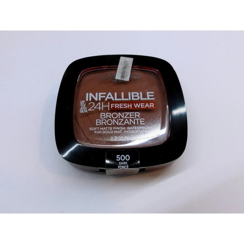 L'Oreal Infallible 24H Bronzer 500 Dark Soft Matte Waterproof 0.31oz /#26830